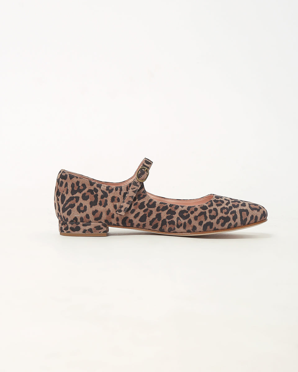 Colette - Leopard/Red – French Sole