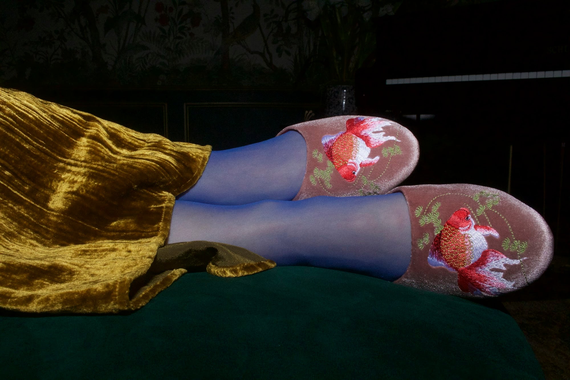 Chinoiserie inspired footwear for the unique person like you